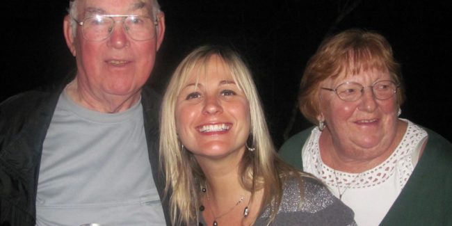 two women and one man in photo